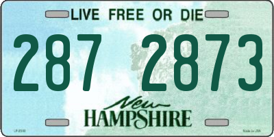NH license plate 2872873