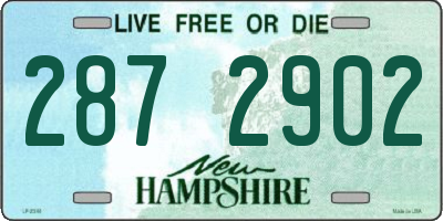 NH license plate 2872902