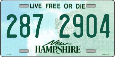 NH license plate 2872904
