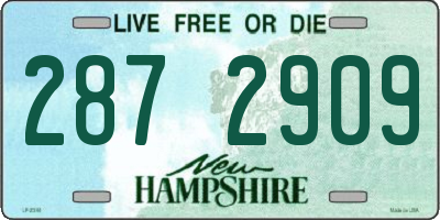 NH license plate 2872909