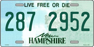 NH license plate 2872952