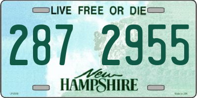 NH license plate 2872955