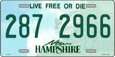 NH license plate 2872966