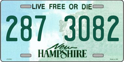 NH license plate 2873082