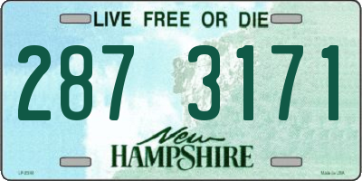 NH license plate 2873171