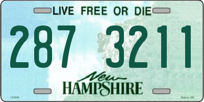 NH license plate 2873211