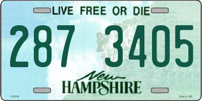 NH license plate 2873405