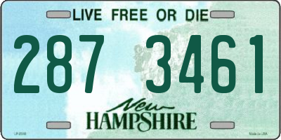 NH license plate 2873461