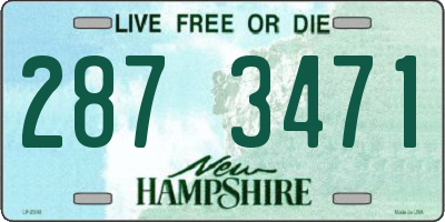 NH license plate 2873471