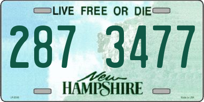 NH license plate 2873477