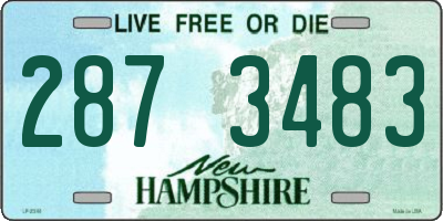 NH license plate 2873483