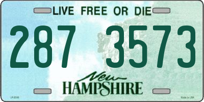 NH license plate 2873573