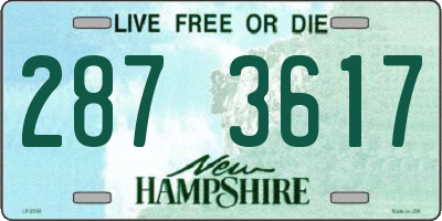 NH license plate 2873617
