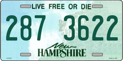 NH license plate 2873622