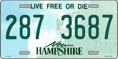 NH license plate 2873687