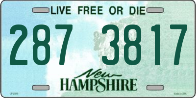 NH license plate 2873817
