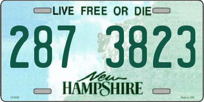 NH license plate 2873823