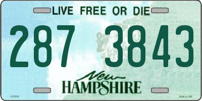 NH license plate 2873843