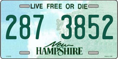 NH license plate 2873852
