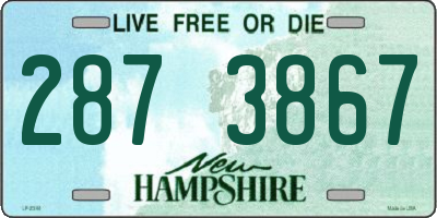 NH license plate 2873867