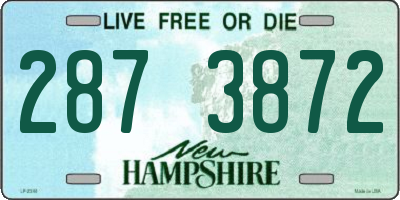 NH license plate 2873872