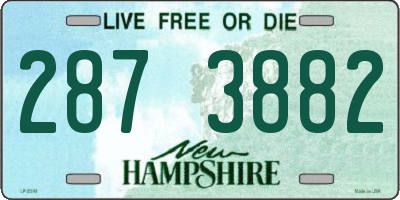 NH license plate 2873882