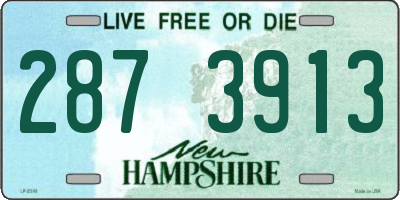 NH license plate 2873913