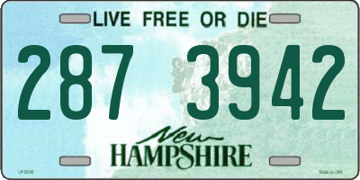 NH license plate 2873942