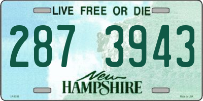 NH license plate 2873943