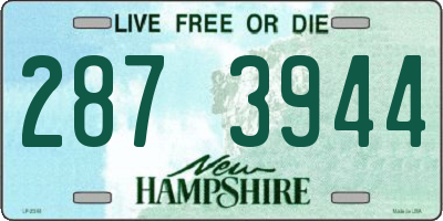 NH license plate 2873944