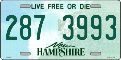 NH license plate 2873993