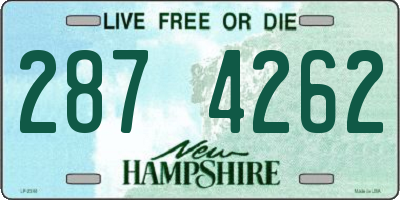 NH license plate 2874262
