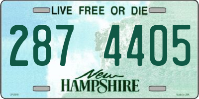 NH license plate 2874405