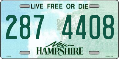 NH license plate 2874408