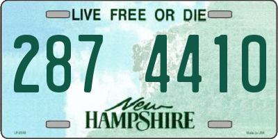 NH license plate 2874410
