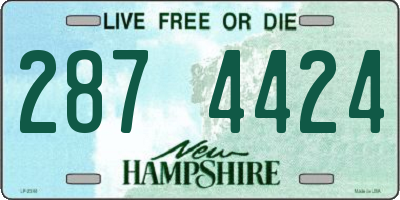 NH license plate 2874424