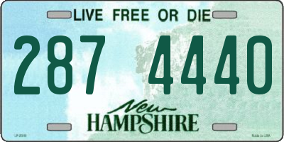 NH license plate 2874440