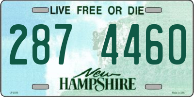 NH license plate 2874460