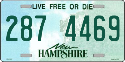 NH license plate 2874469