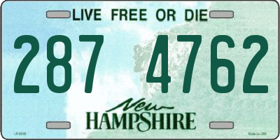 NH license plate 2874762