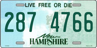 NH license plate 2874766