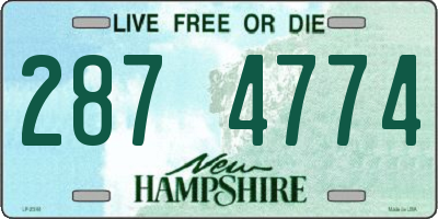 NH license plate 2874774
