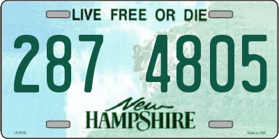 NH license plate 2874805
