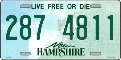 NH license plate 2874811