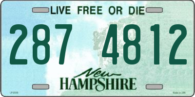 NH license plate 2874812