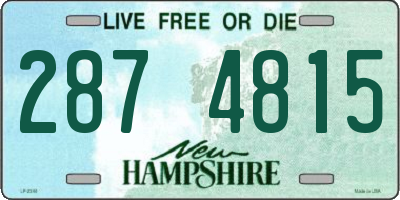 NH license plate 2874815
