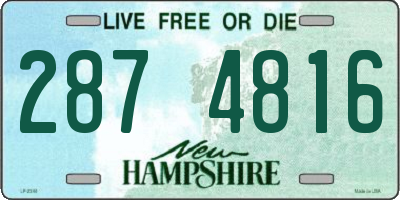 NH license plate 2874816
