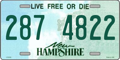 NH license plate 2874822