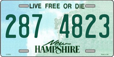 NH license plate 2874823