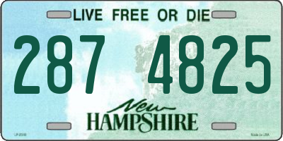 NH license plate 2874825